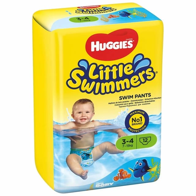 Huggies Little Swimmers – Swimming Diapers 3-4 Years – Five Stories