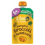 Ella's Kitchen Organic Pumpkin Broccoli + Sweetcorn PUREE 120G