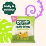 Organix Melty Sweetcorn Rings Organic Baby Finger Food Snack 20g - Image 2