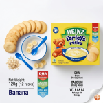 Heinz Farley’s Banana Rusk (6+ Months) - 120g - Image 2