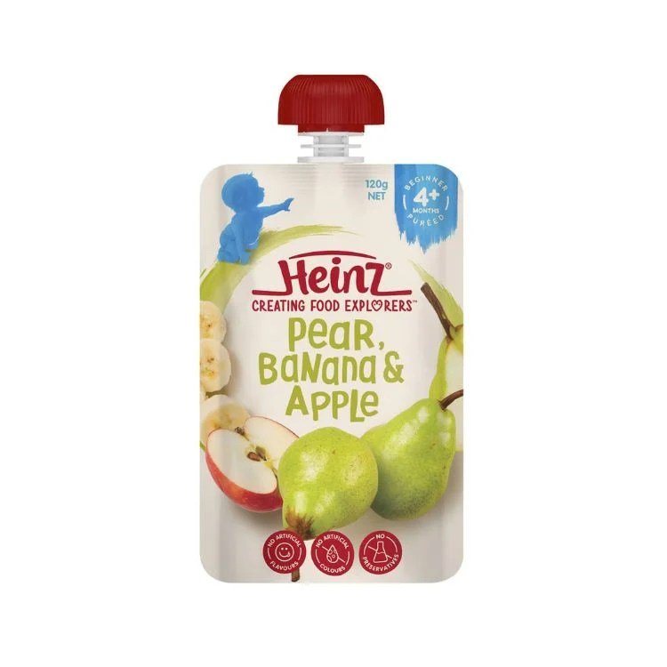 Heinz Pear Banana Apple 120G – Five Stories