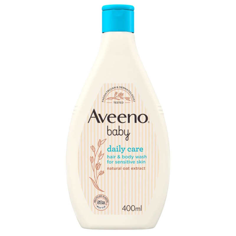 Aveeno baby daily care hair & body wash for sensitive skin 400ml