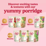 Cow & Gate Banana Wholegrain Porridge Baby Cereal From 7 Month 200G - Image 2
