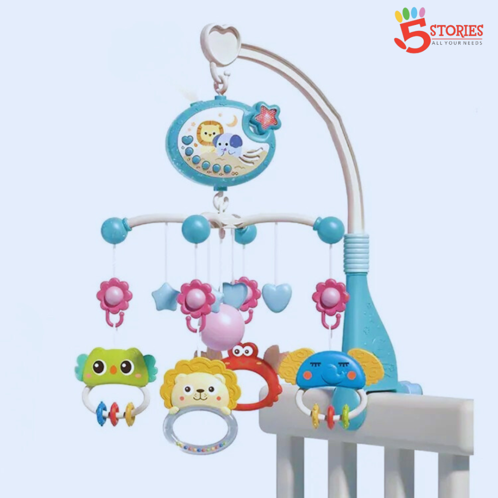 Baby Crib Mobile with Music and Lights Cot Mobile
