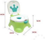 Baby Potty Chair Green (68014) - Image 2