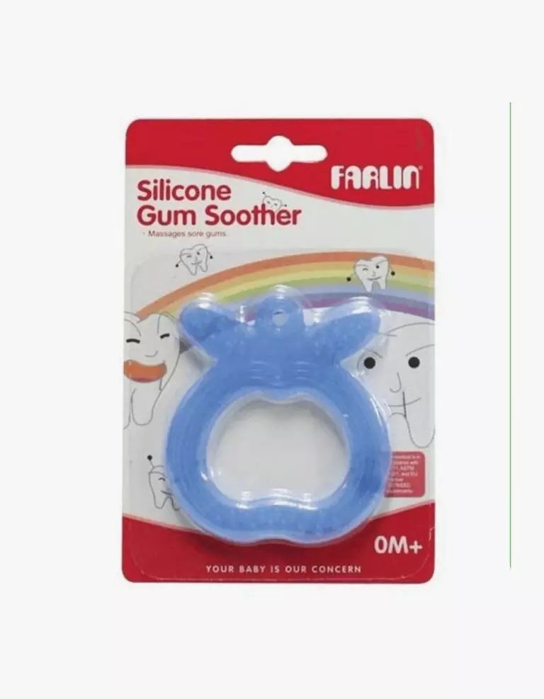 Farlin Silicone Gum Soother - Blue