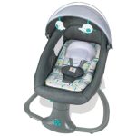 Mastela - 3-In-1 Baby Swing, Bassinet And Cradle - Dark Grey - Image 3