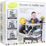MASTELA BOOSTER TO TODDLER SEAT (GRAY) - Image 3