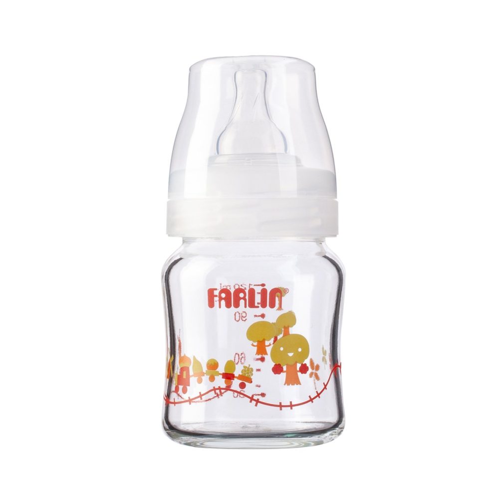 Farlin Wide Neck Glass Bottle 120 ml (Abb-B001-12)