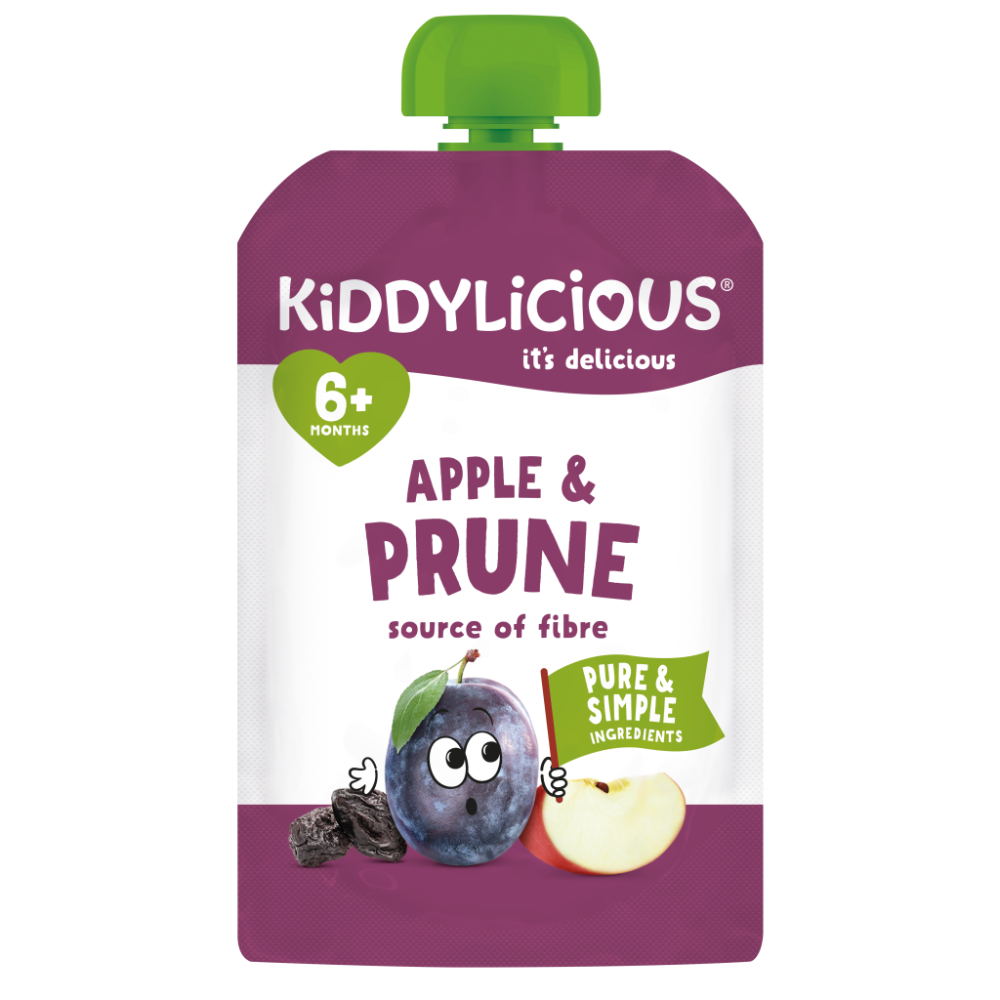Kiddylicious Apple & Prune 100g puree