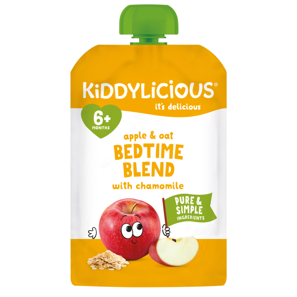Kiddylicious Apple & Oat 100g Puree