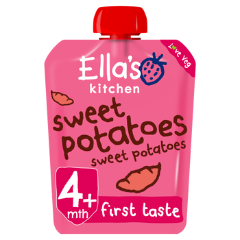 Ella's Kitchen Sweet Potatoes 70g Puree