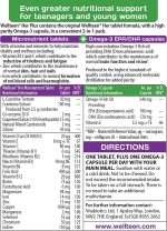 Vitabiotics Wellteen Her Plus – 56 Tablets/Capsules, 56 Count - Image 2