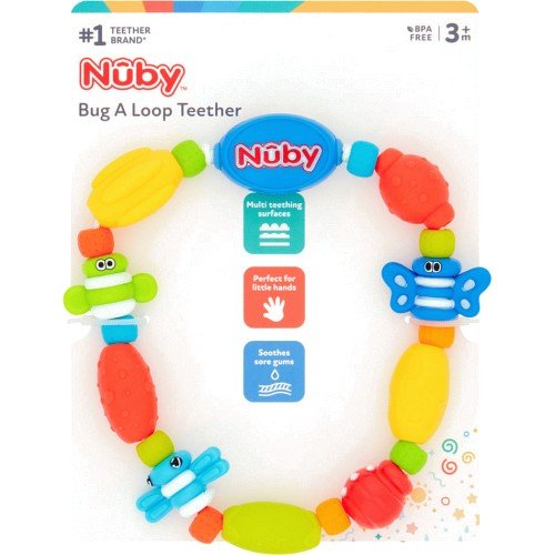 Nuby Soothing Bug-a-Loop 3m+