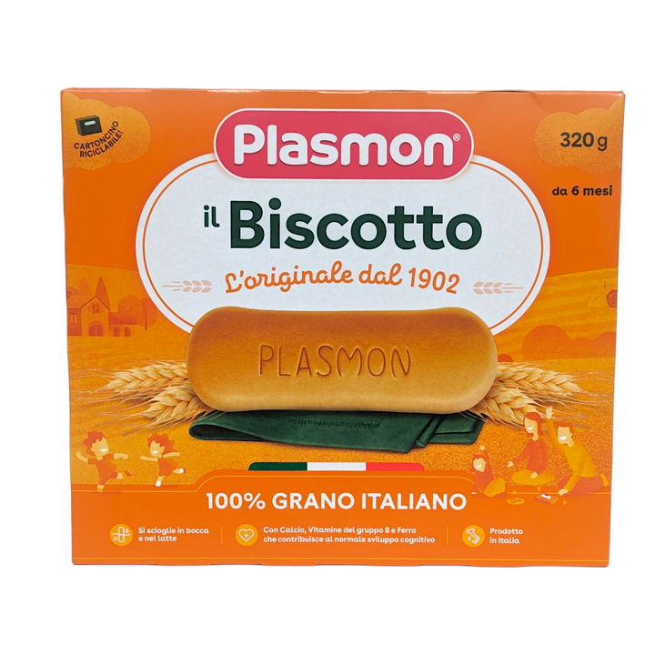 Plasmon Biscotto dei Bambini / Baby Biscuits 320g (64 Biscotti)