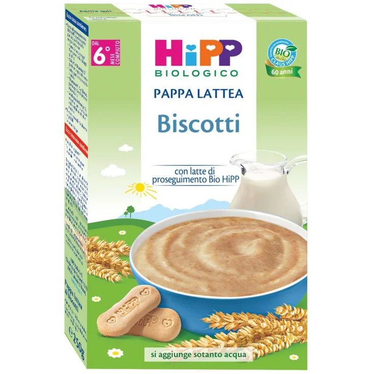 HippPappa Lattea Biological HiPP Biscuits 250g