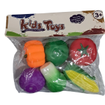 Baby Bath(Rubber)Toy Fruits - Image 2