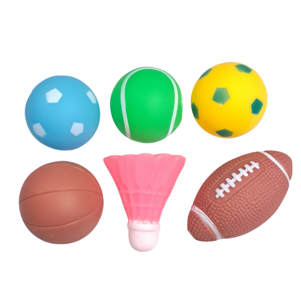 Baby Bath (Rubber) Toy Balls
