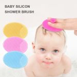 Newborn Silicone Brush for Baby Bath & Scalp Cleaning Infant Shampoo Massage Brush - Image 4
