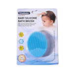 Newborn Silicone Brush for Baby Bath & Scalp Cleaning Infant Shampoo Massage Brush