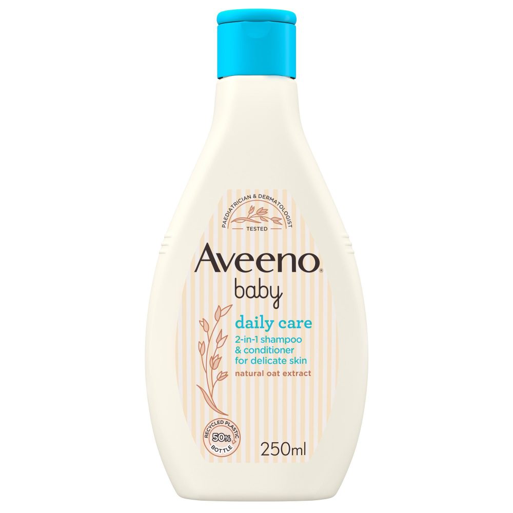 Aveeno Baby Daily Care 2-In-1 Shampoo & Conditioner 250ml