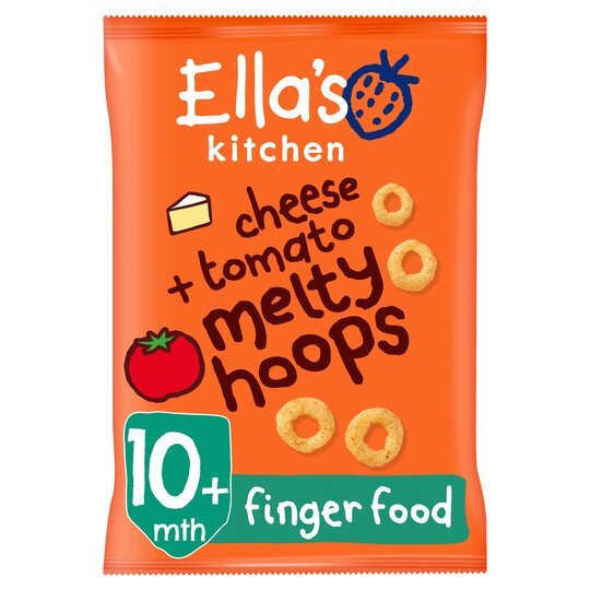 Ella's Kitchen Cheese & Tomato Melty Hoops 20g
