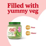 Cow & Gate Peas Baby Food Snack Jar 6+ Months 125g - Image 2