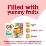 Cow & Gate Apple & Mango with Coconut Milk Baby Food Pot Multipack, 6+ Months, 4x95g - Image 2