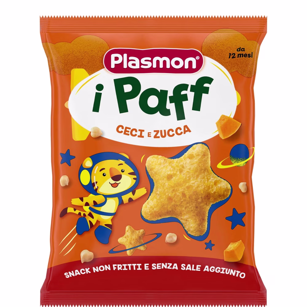 Plasmon Snack i Paff chickpeas and pumpkin 15g