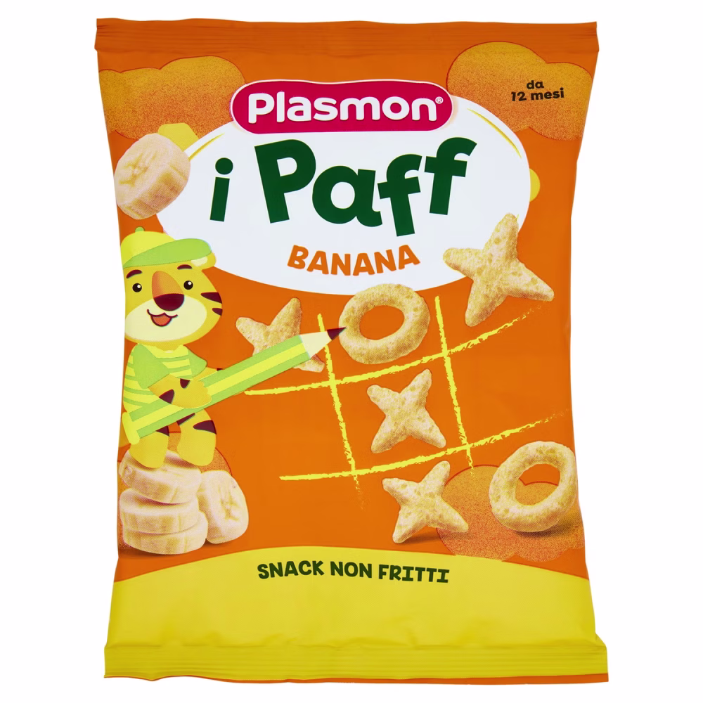 Plasmon Snack i Paff Banana 15g