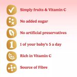 Cow & Gate Pouches Banana Apple Strawberry Kiwi 100g - Image 2