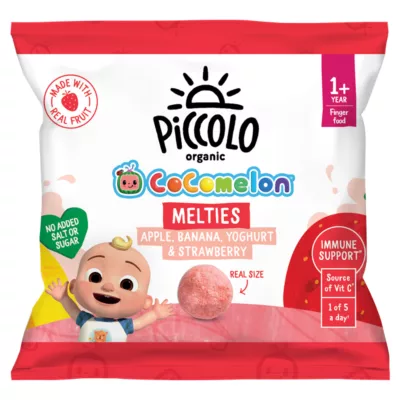 Piccolo Melties Apple, Banana, Yoghurt & Strawberry 1+ Year 6g