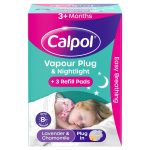 Calpol Vapour Plug In & Nightlight 3+ Months - Lavender & Chamomile