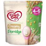 Cow & Gate Creamy Porridge Baby Cereal 4-6 Months 125g