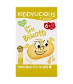 Kiddylicious Pear Soft Biscotti 6 x 20g