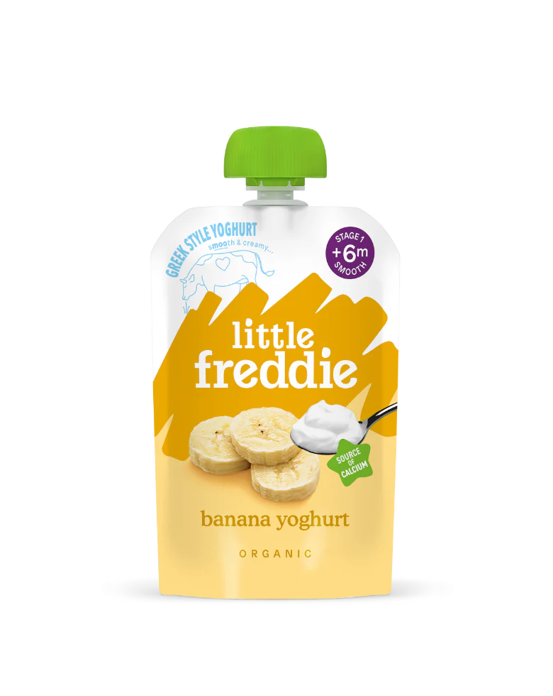 Little Freddie Creamy Banana Greek Style Yoghurt 100g