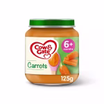Cow & Gate Carrot Baby Food Snack Jar 6+ Months 125g