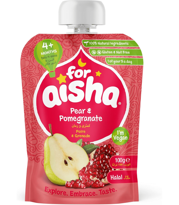 For Aisha Pear & Pomegranate 100g