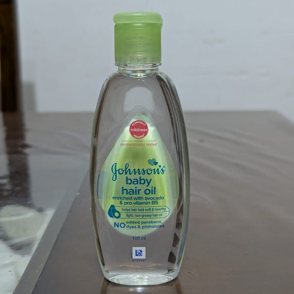 JOHNSONS BABY HAIR OIL 100ML