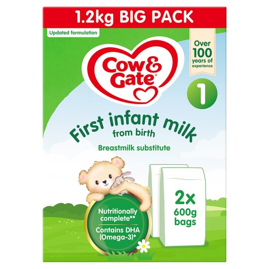 Cow & Gate Stage 1 - First Infant Milk 1.2kg