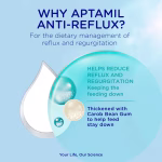 Aptamil Anti-Reflux Baby Milk Formula Powder from Birth 800g - Image 2
