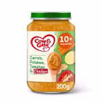 Cow & Gate Carrot Chicken Tomato & Potato Baby Food Meal Jar 10+ Months 200g