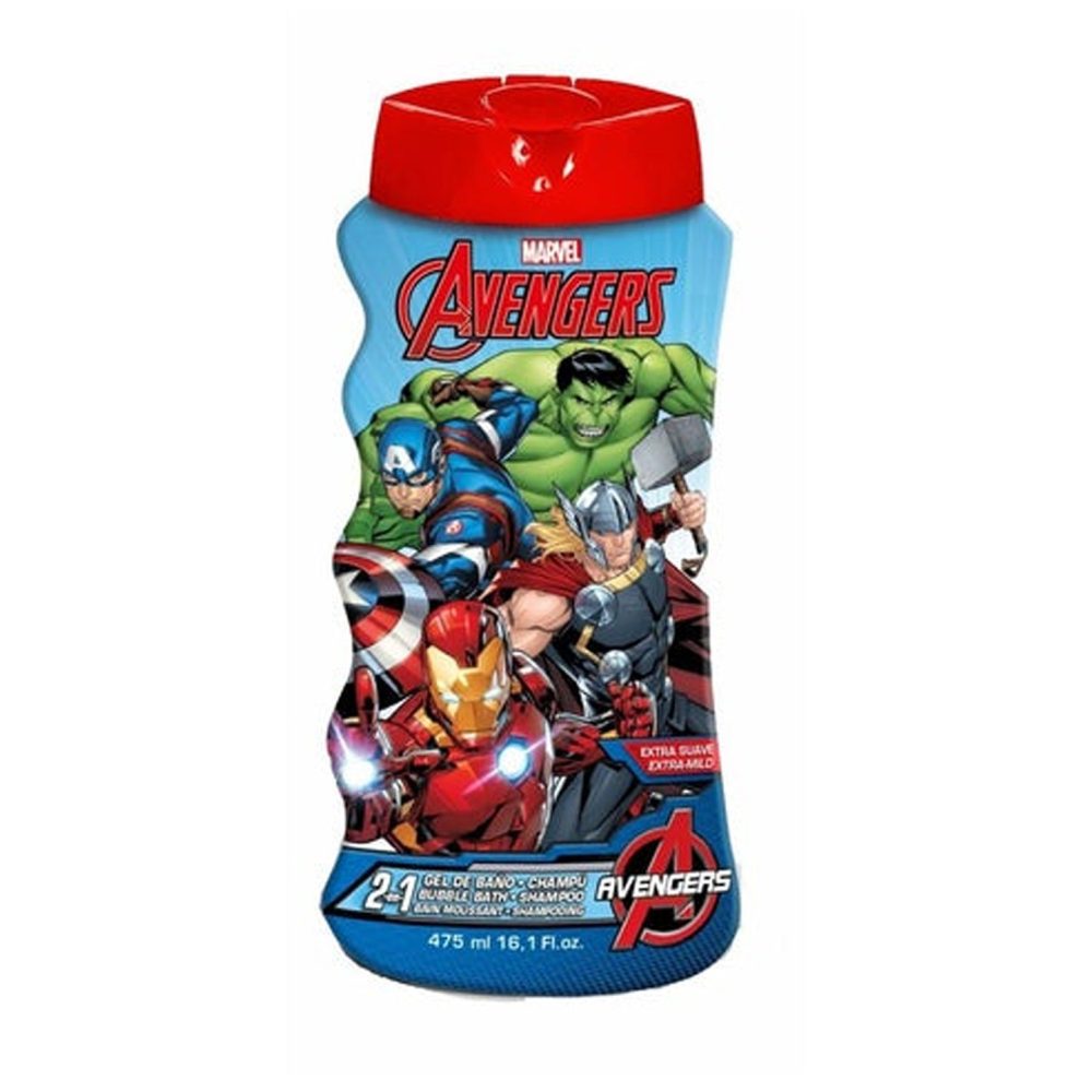Lorenay Marvel Avengers 2 in 1 Bath & Shampoo 475 Ml (KIDS)