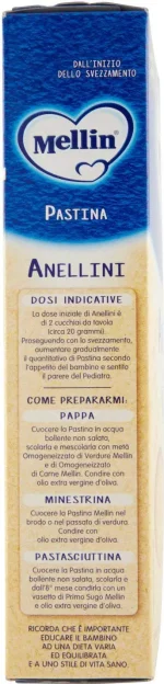 Mellin - Baby food pasta anellini 320g - Image 6