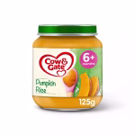 Cow & Gate Pumpkin Rice Baby Food Snack Jar 6+ Months 125g