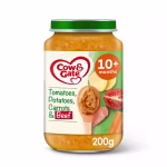 Cow & Gate Carrot Beef Tomato & Potato Baby Food Meal Jar 10+ Months 200g