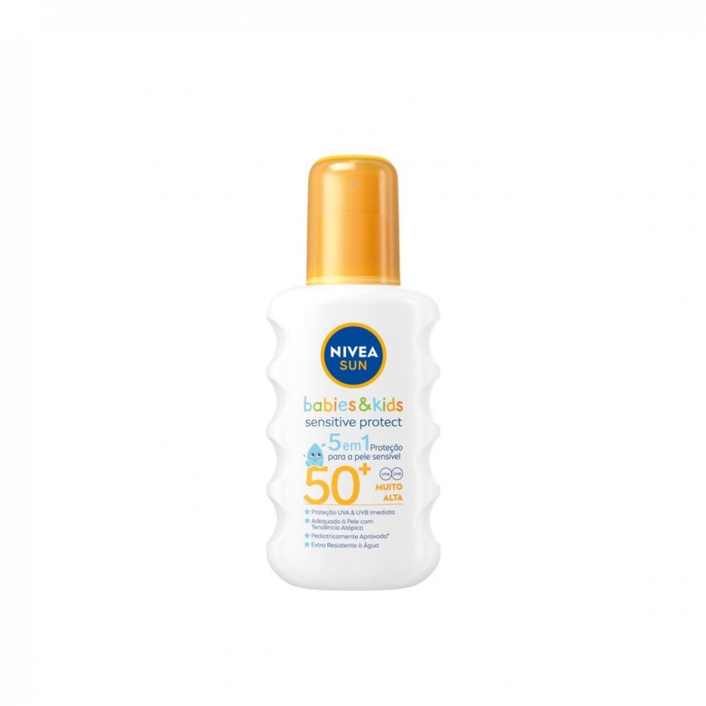 Nivea Sun Babies & Kids Sensitive Protect 5-in-1 Spray SPF50+ 200ml