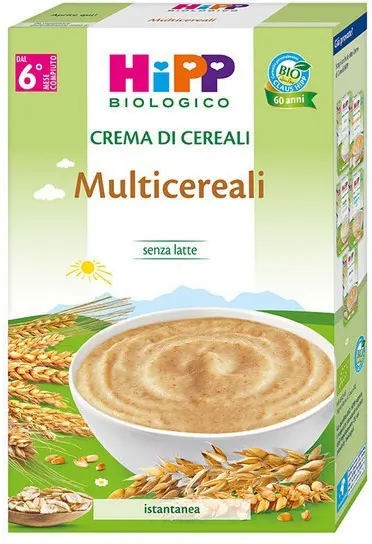 Hipp - Organic multicereal cream 200 g