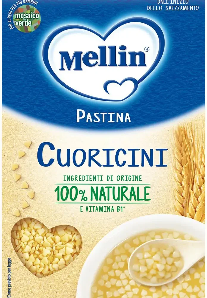 Mellin - Pastina cuoricini pasta 320 g