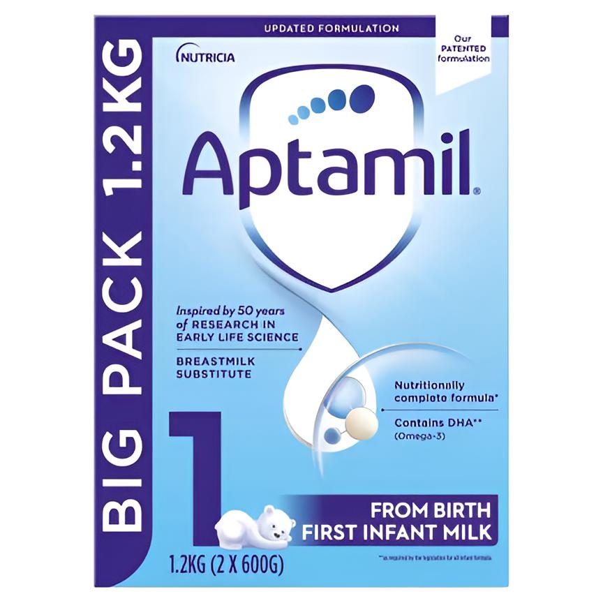 Aptamil Stage 1 - Infant Milk From Birth To 6 Months 1.2kg